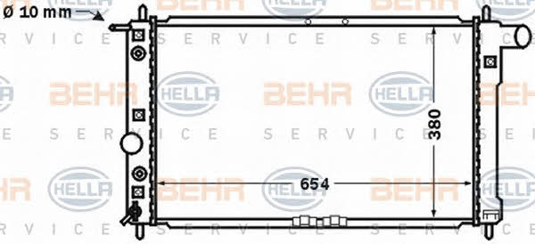 Купити Behr-Hella 8MK 376 767-201 за низькою ціною в Україні!