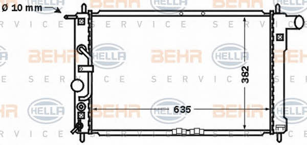 Купити Behr-Hella 8MK 376 767-331 за низькою ціною в Україні!