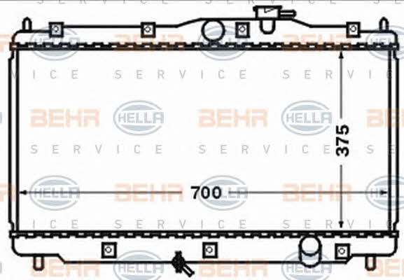 Купить Behr-Hella 8MK 376 768-231 по низкой цене в Украине!