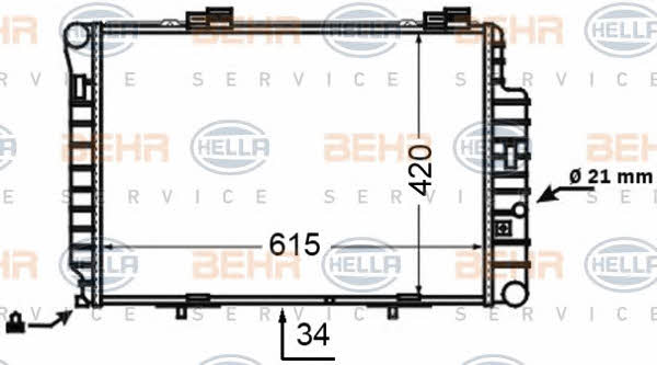 Купить Behr-Hella 8MK 376 769-721 по низкой цене в Украине!