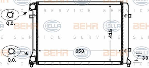 Купити Behr-Hella 8MK 376 774-021 за низькою ціною в Україні!