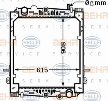 Купить Behr-Hella 8MK 376 774-311 по низкой цене в Украине!