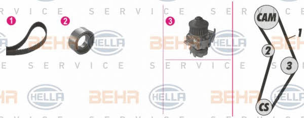 Купити Behr-Hella 8MP 376 800-861 за низькою ціною в Україні!
