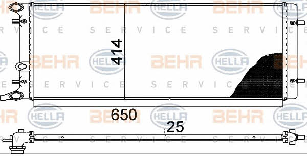 Купити Behr-Hella 8MK376888784 – суперціна на EXIST.UA!