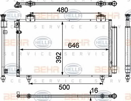 Купити Behr-Hella 8FC 351 303-671 за низькою ціною в Україні!