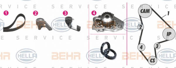 Купити Behr-Hella 8MP 376 805-801 за низькою ціною в Україні!