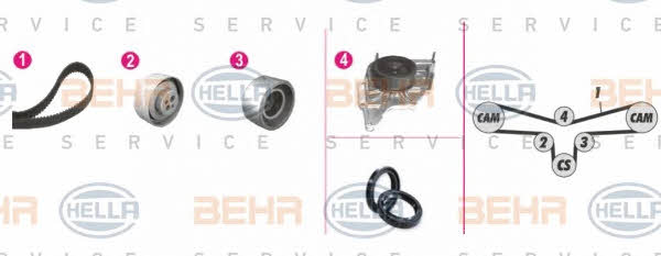 Купити Behr-Hella 8MP 376 809-821 за низькою ціною в Україні!