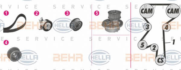 Купити Behr-Hella 8MP 376 809-841 за низькою ціною в Україні!