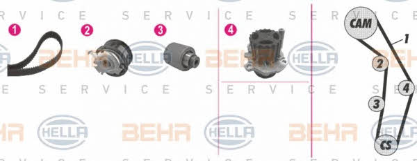 Купити Behr-Hella 8MP 376 810-841 за низькою ціною в Україні!