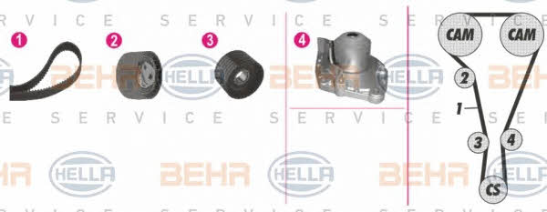 Купити Behr-Hella 8MP 376 812-851 за низькою ціною в Україні!