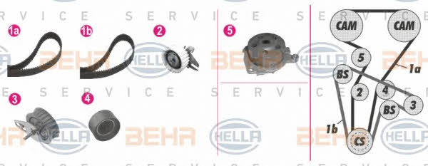 Купити Behr-Hella 8MP 376 813-811 за низькою ціною в Україні!