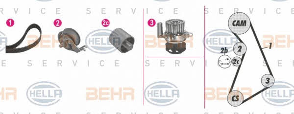 Купити Behr-Hella 8MP 376 814-861 за низькою ціною в Україні!
