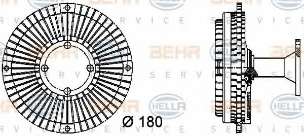 Купити Behr-Hella 8MV 376 731-141 за низькою ціною в Україні!