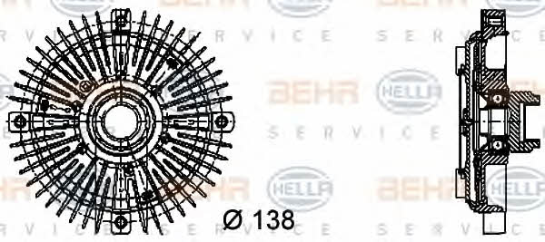 Купити Behr-Hella 8MV 376 732-231 за низькою ціною в Україні!