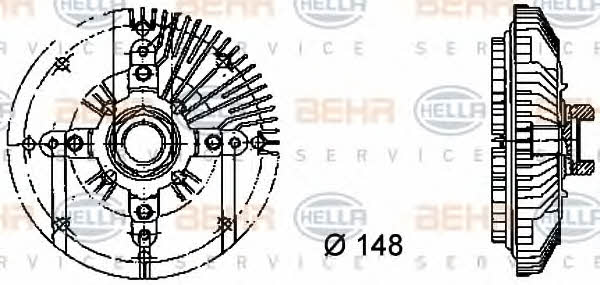 Купити Behr-Hella 8MV 376 732-321 за низькою ціною в Україні!