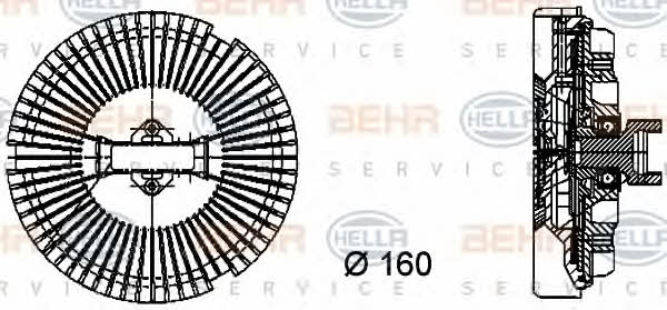 Купити Behr-Hella 8MV 376 733-021 за низькою ціною в Україні!