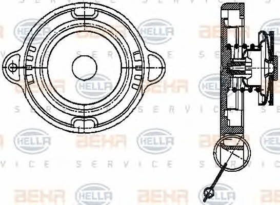 Купить Behr-Hella 8MY 376 742-001 по низкой цене в Украине!