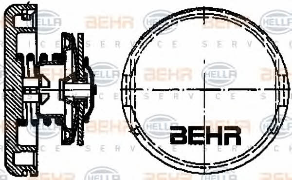 Купить Behr-Hella 8MY 376 742-231 по низкой цене в Украине!