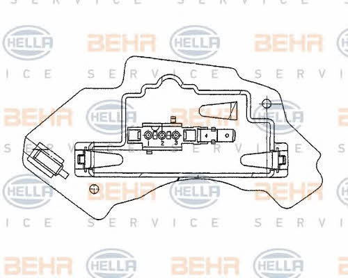 Купить Behr-Hella 5HL 351 321-131 по низкой цене в Украине!