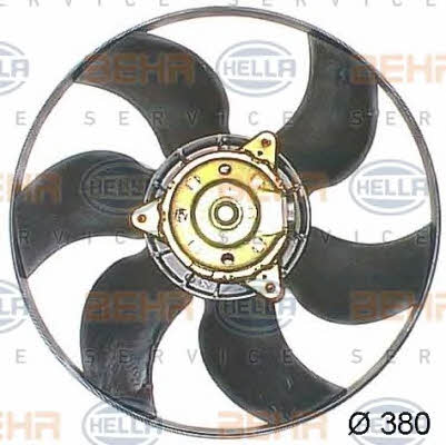 Behr-Hella 8EW 009 158-501 Вентилятор радіатора охолодження 8EW009158501: Купити в Україні - Добра ціна на EXIST.UA!