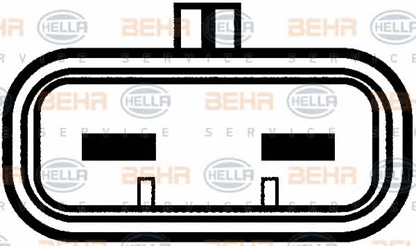 Behr-Hella 8EW 009 158-701 Вентилятор радіатора охолодження 8EW009158701: Купити в Україні - Добра ціна на EXIST.UA!