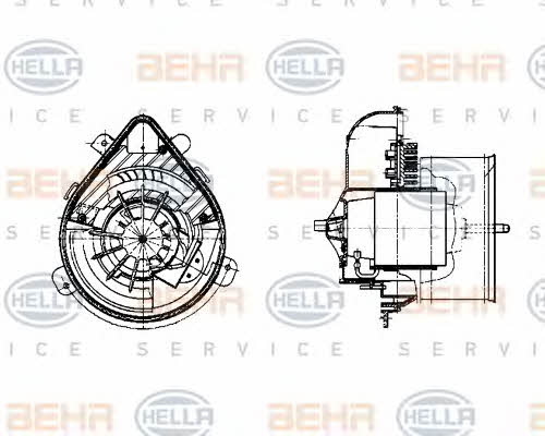 Купити Behr-Hella 8EW 009 159-271 за низькою ціною в Україні!