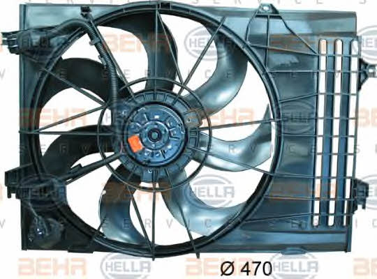 Behr-Hella 8EW 351 034-491 Вентилятор радіатора охолодження 8EW351034491: Купити в Україні - Добра ціна на EXIST.UA!