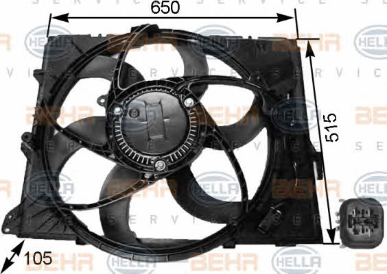 Купити Behr-Hella 8EW 351 043-251 за низькою ціною в Україні!