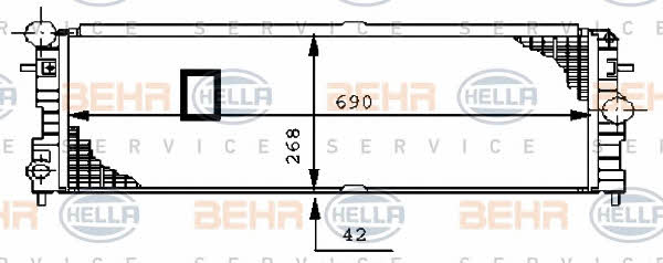 Купити Behr-Hella 8MK 376 711-741 за низькою ціною в Україні!