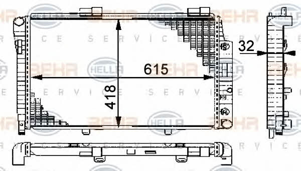 Купити Behr-Hella 8MK376712021 – суперціна на EXIST.UA!