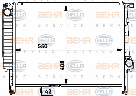 Купити Behr-Hella 8MK 376 712-171 за низькою ціною в Україні!