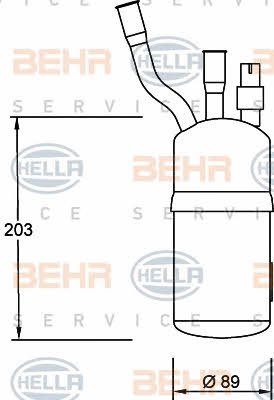 Купити Behr-Hella 8FT 351 192-321 за низькою ціною в Україні!