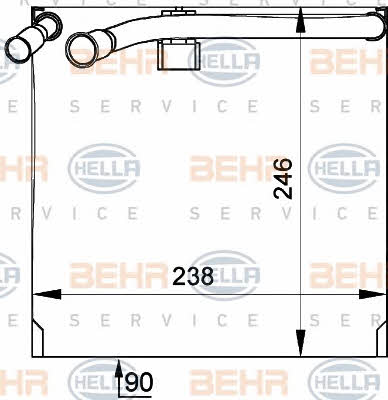 Behr-Hella 8FV 351 210-321 Автозапчастина 8FV351210321: Купити в Україні - Добра ціна на EXIST.UA!