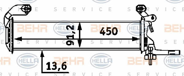 Купить Behr-Hella 8MK 376 712-661 по низкой цене в Украине!