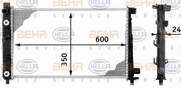 Купити Behr-Hella 8MK 376 713-054 за низькою ціною в Україні!