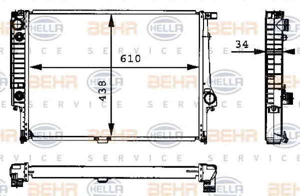 Купить Behr-Hella 8MK 376 713-071 по низкой цене в Украине!