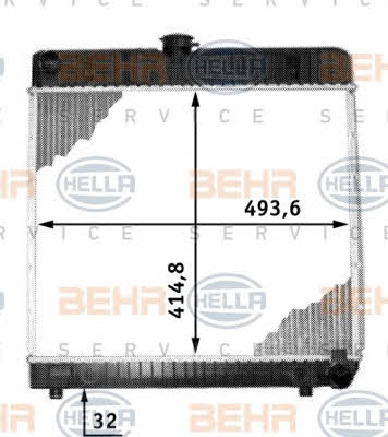 Купити Behr-Hella 8MK 376 713-211 за низькою ціною в Україні!