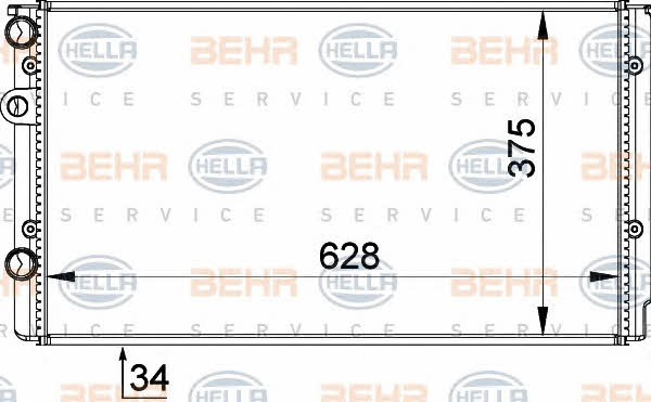 Купити Behr-Hella 8MK 376 714-544 за низькою ціною в Україні!