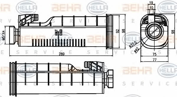 Купити Behr-Hella 8MA 376 755-091 за низькою ціною в Україні!