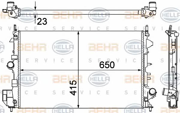 Купити Behr-Hella 8MK376700261 – суперціна на EXIST.UA!