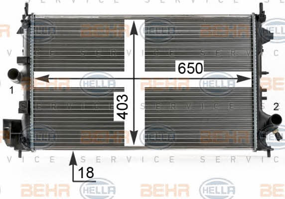 Купити Behr-Hella 8MK376700351 – суперціна на EXIST.UA!