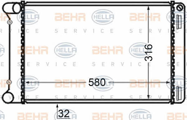 Купити Behr-Hella 8MK 376 704-641 за низькою ціною в Україні!