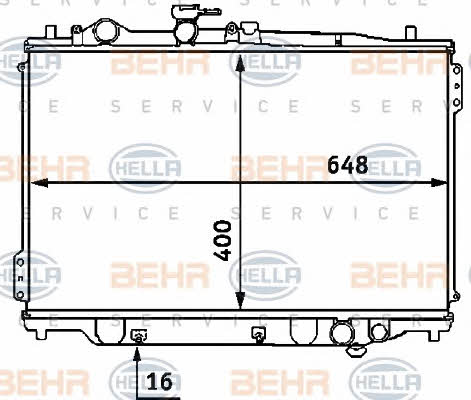 Купити Behr-Hella 8MK 376 707-421 за низькою ціною в Україні!