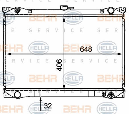Купити Behr-Hella 8MK 376 707-631 за низькою ціною в Україні!
