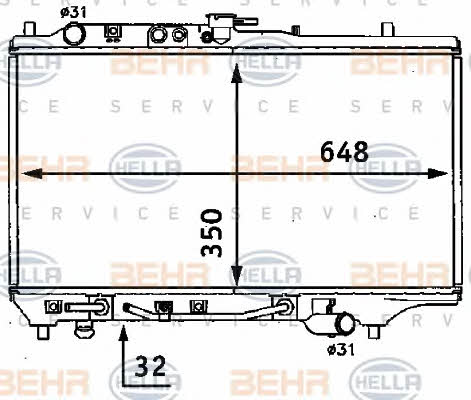 Купити Behr-Hella 8MK 376 707-671 за низькою ціною в Україні!