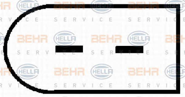 Behr-Hella 8FK 351 322-011 Компресор кондиціонера 8FK351322011: Купити в Україні - Добра ціна на EXIST.UA!