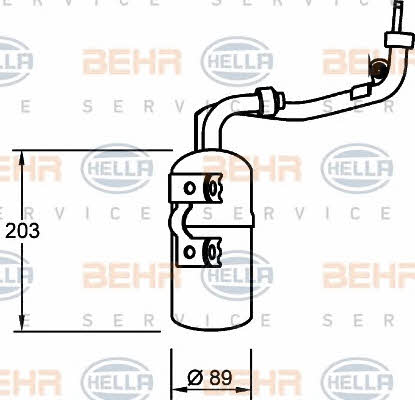 Купити Behr-Hella 8FT 351 335-061 за низькою ціною в Україні!