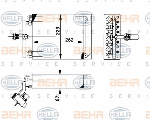 Behr-Hella 8FV 351 211-651 Автозапчастина 8FV351211651: Купити в Україні - Добра ціна на EXIST.UA!