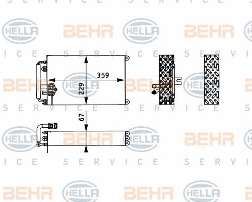 Купити Behr-Hella 8FV 351 330-141 за низькою ціною в Україні!