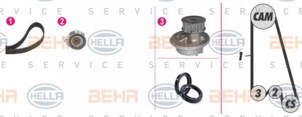 Купити Behr-Hella 8MP 376 800-801 за низькою ціною в Україні!